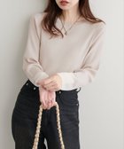 【ナチュラルクチュール/natural couture】の袖口シアーリブニット 人気、トレンドファッション・服の通販 founy(ファニー) ファッション Fashion レディースファッション WOMEN トップス・カットソー Tops/Tshirt ニット Knit Tops 2024年 2024 2024-2025秋冬・A/W Aw/Autumn/Winter/Fw/Fall/2024-2025 インナー Inner キャミソール Camisole サロペット Overalls シアー Sheer シンプル Simple スリット Slit エレガント 上品 Elegant thumbnail アイボリー|ID: prp329100004081247 ipo3291000000029071692