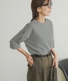 【アーバンリサーチ ドアーズ/URBAN RESEARCH DOORS】の『UR TECH』USAコットン5分袖ロールスリーブTシャツ 人気、トレンドファッション・服の通販 founy(ファニー) ファッション Fashion レディースファッション WOMEN トップス・カットソー Tops/Tshirt シャツ/ブラウス Shirts/Blouses ロング / Tシャツ T-Shirts 2024年 2024 2024春夏・S/S Ss,Spring/Summer,2024 S/S・春夏 Ss・Spring/Summer シンプル Simple スリーブ Sleeve プレーン Plane ワイド Wide 人気 Popularity 夏 Summer 抗菌 Antibacterial thumbnail OFF×BLK|ID: prp329100004081267 ipo3291000000028609477