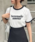 【イング/INGNI】の袖リボンリンガーT 人気、トレンドファッション・服の通販 founy(ファニー) ファッション Fashion レディースファッション WOMEN トップス・カットソー Tops/Tshirt 2024年 2024 2024春夏・S/S Ss,Spring/Summer,2024 S/S・春夏 Ss・Spring/Summer インナー Inner ガーリー Girly サロペット Overalls ショート Short シンプル Simple スポーティ Sporty デニム Denim バランス Balance ブルゾン Blouson ボトム Bottom リボン Ribbon 半袖 Short Sleeve 夏 Summer 春 Spring thumbnail オフホワイト/クロ|ID: prp329100004081279 ipo3291000000027593291