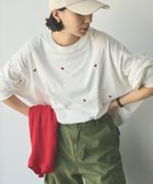 【コーエン/COEN】のSunnySports別注ハートチビ刺繍ロングスリーブTシャツ 人気、トレンドファッション・服の通販 founy(ファニー) ファッション Fashion レディースファッション WOMEN トップス・カットソー Tops/Tshirt シャツ/ブラウス Shirts/Blouses ロング / Tシャツ T-Shirts おすすめ Recommend コラボ Collaboration スリーブ Sleeve デニム Denim ルーズ Loose ロング Long 別注 Special Order thumbnail OFF WHITE|ID: prp329100004082048 ipo3291000000028888419