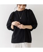 【アバハウスマヴィ/abahouse mavie】の袖シアーシャーリングプルオーバー 人気、トレンドファッション・服の通販 founy(ファニー) ファッション Fashion レディースファッション WOMEN トップス・カットソー Tops/Tshirt プルオーバー Pullover おすすめ Recommend インナー Inner カットソー Cut And Sew コンシャス Conscious サロペット Overalls シアー Sheer シャーリング Shirring シンプル Simple ジャケット Jacket トレンド Trend バランス Balance ベスト Vest thumbnail ブラック|ID: prp329100004082140 ipo3291000000028476990