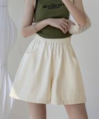 【ミニミニストア/miniministore】のワイドショートパンツ レディース 短パン 人気、トレンドファッション・服の通販 founy(ファニー) ファッション Fashion レディースファッション WOMEN パンツ Pants ハーフ / ショートパンツ Short Pants ヨガ Yoga リラックス Relax 夏 Summer 楽ちん Easy 無地 Plain Color thumbnail アイボリー|ID: prp329100004082165 ipo3291000000028516868