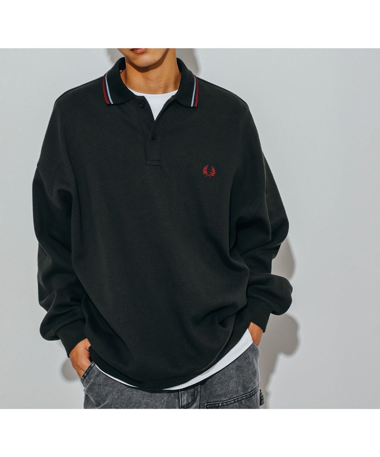 【ビームス/BEAMS / MEN】のFRED PERRY / 別注 ピケ スウェット シャツ 24AW 人気、トレンドファッション・服の通販 founy(ファニー) 　ファッション　Fashion　メンズファッション　MEN　2024年　2024　2024-2025秋冬・A/W　Aw/Autumn/Winter/Fw/Fall/2024-2025　カットソー　Cut And Sew　スウェット　Sweat　エレガント 上品　Elegant　別注　Special Order　鹿の子　Pique　 other-1|ID: prp329100004082598 ipo3291000000028501543