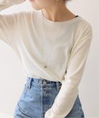 【スピック&スパン/Spick & Span】の≪追加≫ルーズロングスリーブTEE 人気、トレンドファッション・服の通販 founy(ファニー) ファッション Fashion レディースファッション WOMEN thumbnail ホワイト|ID: prp329100004083190 ipo3291000000028696945