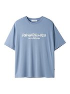 【ジェラート ピケ/gelato pique】の【HOMME】メッセージワンポイントロゴTシャツ 人気、トレンドファッション・服の通販 founy(ファニー) ファッション Fashion レディースファッション WOMEN トップス・カットソー Tops/Tshirt シャツ/ブラウス Shirts/Blouses ロング / Tシャツ T-Shirts とろみ Thickness なめらか Smooth カーディガン Cardigan シンプル Simple プリント Print ワンポイント One Point thumbnail BLU[086]|ID: prp329100004083327 ipo3291000000028300376