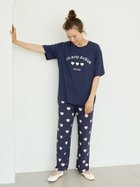 【ジェラート ピケ/gelato pique】の【接触冷感】【UNISEX】ハートアイス柄ロングパンツ 人気、トレンドファッション・服の通販 founy(ファニー) ファッション Fashion レディースファッション WOMEN パンツ Pants ユニセックス Unisex とろみ Thickness なめらか Smooth ストレート Straight プリント Print モチーフ Motif ロング Long ワンポイント One Point thumbnail NVY[089]|ID: prp329100004083817 ipo3291000000028545446