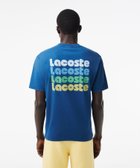 【ラコステ/LACOSTE / MEN】のリピートネームバックプリントTシャツ 人気、トレンドファッション・服の通販 founy(ファニー) ファッション Fashion メンズファッション MEN フロント Front プリント Print メンズ Mens ワンポイント One Point 人気 Popularity thumbnail ダークブルー|ID: prp329100004083972 ipo3291000000028734269