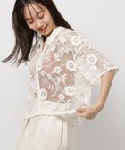 【ニコアンド/niko and】の3Dフラワーレースシャツ 人気、トレンドファッション・服の通販 founy(ファニー) ファッション Fashion レディースファッション WOMEN トップス・カットソー Tops/Tshirt シャツ/ブラウス Shirts/Blouses おすすめ Recommend エレガント 上品 Elegant ガーリー Girly キャミソール Camisole タンク Tank フラワー Flower ボトム Bottom レース Race 夏 Summer 羽織 Haori thumbnail アイボリー52|ID: prp329100004084027 ipo3291000000027631244