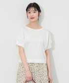 【ビームス ハート/BEAMS HEART】のBEAMS HEART / ツイストスリーブ プルオーバー 2024 summer 人気、トレンドファッション・服の通販 founy(ファニー) ファッション Fashion レディースファッション WOMEN トップス・カットソー Tops/Tshirt プルオーバー Pullover 2024年 2024 2024春夏・S/S Ss,Spring/Summer,2024 シンプル Simple スリーブ Sleeve ツイスト Twist デニム Denim バランス Balance フェミニン Feminine 夏 Summer thumbnail OFF WHITE|ID: prp329100004084084 ipo3291000000028811716