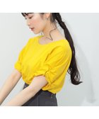 【ビームス ハート/BEAMS HEART】のBEAMS HEART / ツイストスリーブ プルオーバー 2024 summer 人気、トレンドファッション・服の通販 founy(ファニー) ファッション Fashion レディースファッション WOMEN トップス・カットソー Tops/Tshirt プルオーバー Pullover 2024年 2024 2024春夏・S/S Ss,Spring/Summer,2024 シンプル Simple スリーブ Sleeve ツイスト Twist デニム Denim バランス Balance フェミニン Feminine 夏 Summer thumbnail YELLOW|ID: prp329100004084084 ipo3291000000028811720