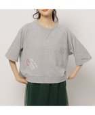 【ニコアンド/niko and】のアソート刺繍半袖プルオーバー 人気、トレンドファッション・服の通販 founy(ファニー) ファッション Fashion レディースファッション WOMEN トップス・カットソー Tops/Tshirt プルオーバー Pullover おすすめ Recommend サンダル Sandals スウェット Sweat スニーカー Sneakers トレーナー Trainer 半袖 Short Sleeve 手描き Hand Drawn thumbnail グレー15|ID: prp329100004084189 ipo3291000000028179239