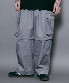 【サブサエティ/Subciety / MEN】のMUTANT CARGO PANTS 人気、トレンドファッション・服の通販 founy(ファニー) ファッション Fashion メンズファッション MEN ボトムス Bottoms/Men カーゴパンツ Cargo Pants ショーツ Shorts ツイル Twill ドローコード Draw Cord 人気 Popularity ポケット Pocket ループ Loop ロング Long 再入荷 Restock/Back In Stock/Re Arrival thumbnail GRAY|ID: prp329100004084341 ipo3291000000028565896