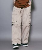 【サブサエティ/Subciety / MEN】のMUTANT CARGO PANTS 人気、トレンドファッション・服の通販 founy(ファニー) ファッション Fashion メンズファッション MEN ボトムス Bottoms/Men カーゴパンツ Cargo Pants ショーツ Shorts ツイル Twill ドローコード Draw Cord 人気 Popularity ポケット Pocket ループ Loop ロング Long 再入荷 Restock/Back In Stock/Re Arrival thumbnail BEIGE|ID: prp329100004084341 ipo3291000000028565899