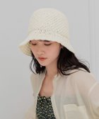 【ローリーズファーム/LOWRYS FARM】のペーパークロシェHAT 人気、トレンドファッション・服の通販 founy(ファニー) ファッション Fashion レディースファッション WOMEN 帽子 Hats ペーパー Paper 夏 Summer 手編み Hand Knitting thumbnail アイボリー08|ID: prp329100004085838 ipo3291000000027960589