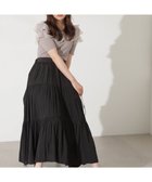 【プロポーション ボディドレッシング/PROPORTION BODY DRESSING】のギャザーティアードスカート 人気、トレンドファッション・服の通販 founy(ファニー) ファッション Fashion レディースファッション WOMEN スカート Skirt ティアードスカート Tiered Skirts おすすめ Recommend ギャザー Gather ダウン Down ティアードスカート Tiered Skirt フェミニン Feminine 夏 Summer thumbnail ブラック|ID: prp329100004086178 ipo3291000000028843081