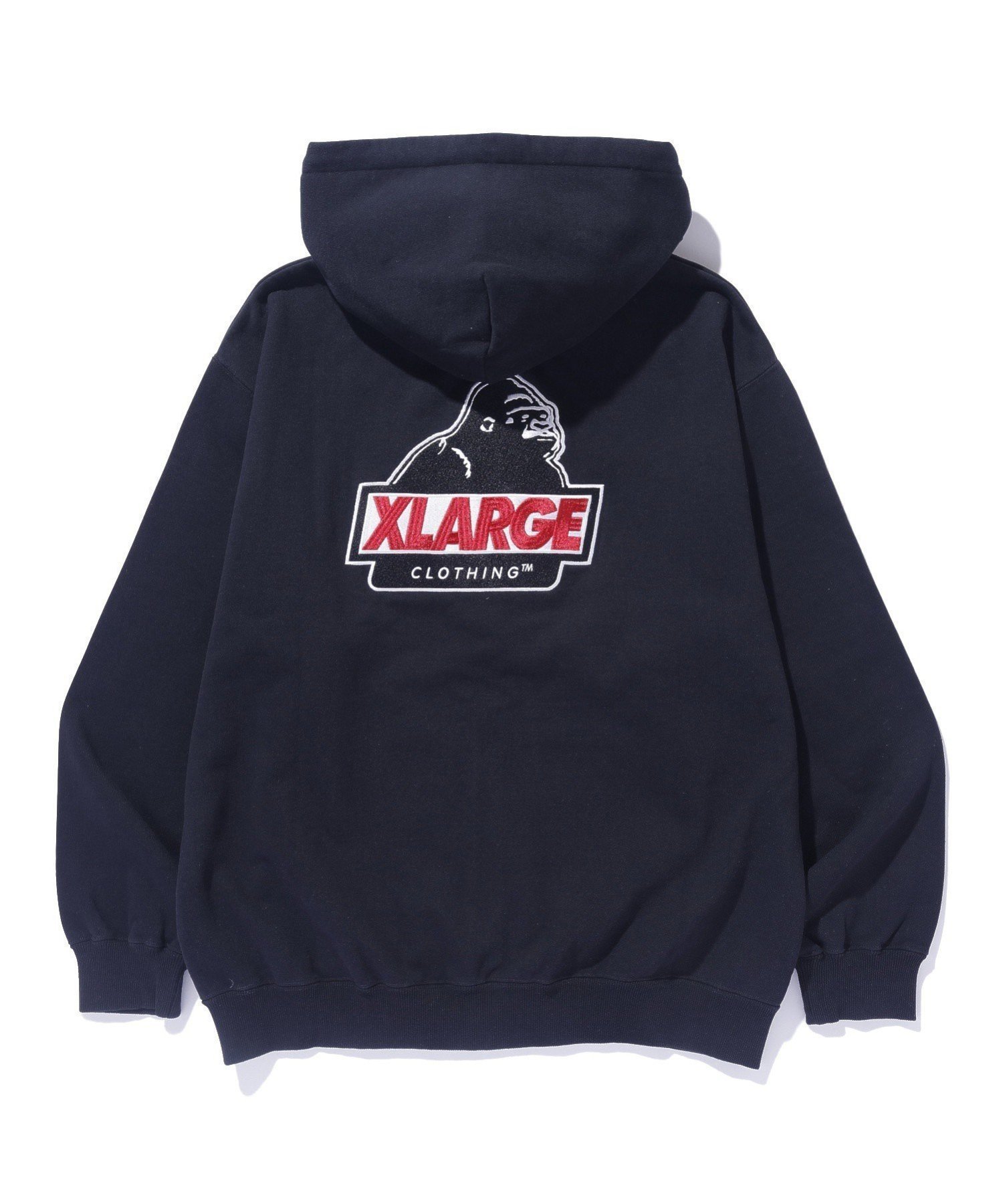 【エクストララージ/XLARGE / MEN】のSLANTED OG ZIP HOODED SWEATSHIRT インテリア・キッズ・メンズ・レディースファッション・服の通販 founy(ファニー) 　ファッション　Fashion　メンズファッション　MEN　トップス・カットソー　Tops/Tshirt/Men　パーカ　Sweats　シャツ　Shirts　グラフィック　Graphic　パーカー　Hoodie　フロント　Front　BLACK|ID: prp329100004086252 ipo3291000000028501627