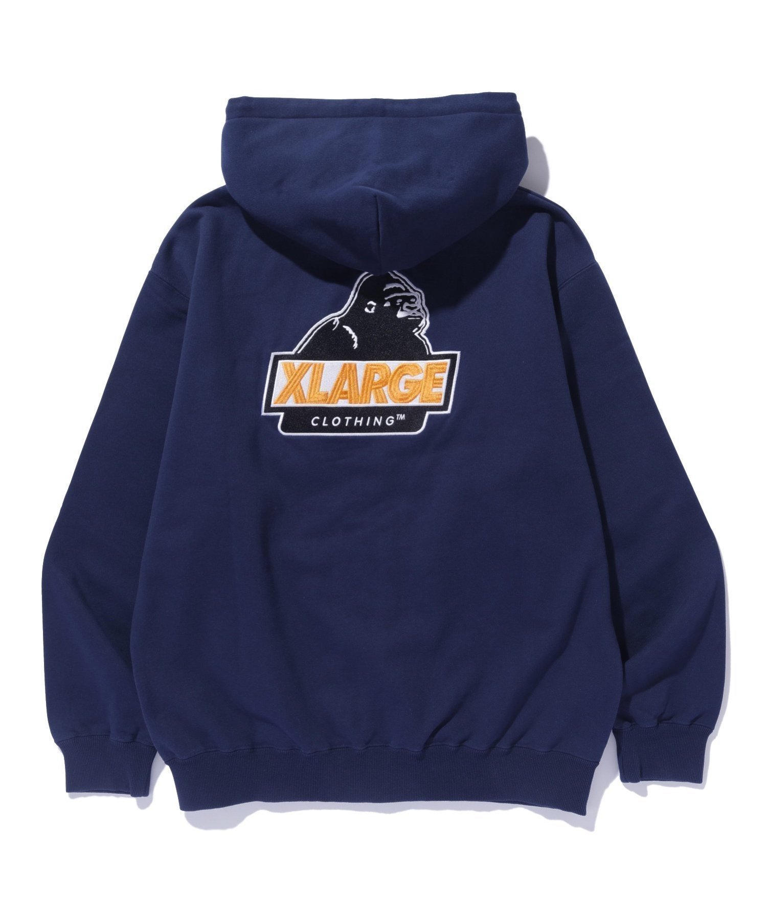 【エクストララージ/XLARGE / MEN】のSLANTED OG ZIP HOODED SWEATSHIRT インテリア・キッズ・メンズ・レディースファッション・服の通販 founy(ファニー) 　ファッション　Fashion　メンズファッション　MEN　トップス・カットソー　Tops/Tshirt/Men　パーカ　Sweats　シャツ　Shirts　グラフィック　Graphic　パーカー　Hoodie　フロント　Front　NAVY|ID: prp329100004086252 ipo3291000000028501628