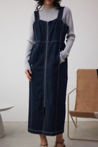 【アズール バイ マウジー/AZUL by moussy】のデニムジャンパースカート 人気、トレンドファッション・服の通販 founy(ファニー) ファッション Fashion レディースファッション WOMEN スカート Skirt 2024年 2024 2024春夏・S/S Ss,Spring/Summer,2024 S/S・春夏 Ss・Spring/Summer おすすめ Recommend ジップ Zip ストレッチ Stretch スリット Slit タンク Tank デニム Denim ビスチェ Bustier フロント Front 夏 Summer thumbnail One Wash1|ID: prp329100004086290 ipo3291000000028688428