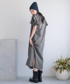 【ローリーズファーム/LOWRYS FARM】の2WAYフリルロゴOPSS 人気、トレンドファッション・服の通販 founy(ファニー) ファッション Fashion レディースファッション WOMEN おすすめ Recommend フリル Frills プリント Print thumbnail チャコールグレー19|ID: prp329100004086301 ipo3291000000028592126