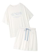 【スナイデル ホーム/SNIDEL HOME】のオーバーサイズT ショートパンツSET 人気、トレンドファッション・服の通販 founy(ファニー) ファッション Fashion レディースファッション WOMEN セットアップ Setup パンツ Pants パンツ Pants ハーフ / ショートパンツ Short Pants おすすめ Recommend とろみ Thickness イエロー Yellow ギフト プレゼント Gift Present シャーリング Shirring ショート Short シンプル Simple セットアップ Set Up リボン Ribbon 夏 Summer thumbnail WHT[001]|ID: prp329100004086401 ipo3291000000028550454