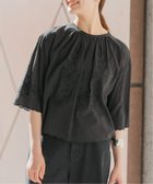 【イエナ/IENA】のスカラップ刺繍Tブラウス 人気、トレンドファッション・服の通販 founy(ファニー) ファッション Fashion レディースファッション WOMEN トップス・カットソー Tops/Tshirt シャツ/ブラウス Shirts/Blouses 2024年 2024 2024春夏・S/S Ss,Spring/Summer,2024 おすすめ Recommend スカラップ Scalloped バランス Balance フェミニン Feminine thumbnail ブラック|ID: prp329100004087064 ipo3291000000027667517