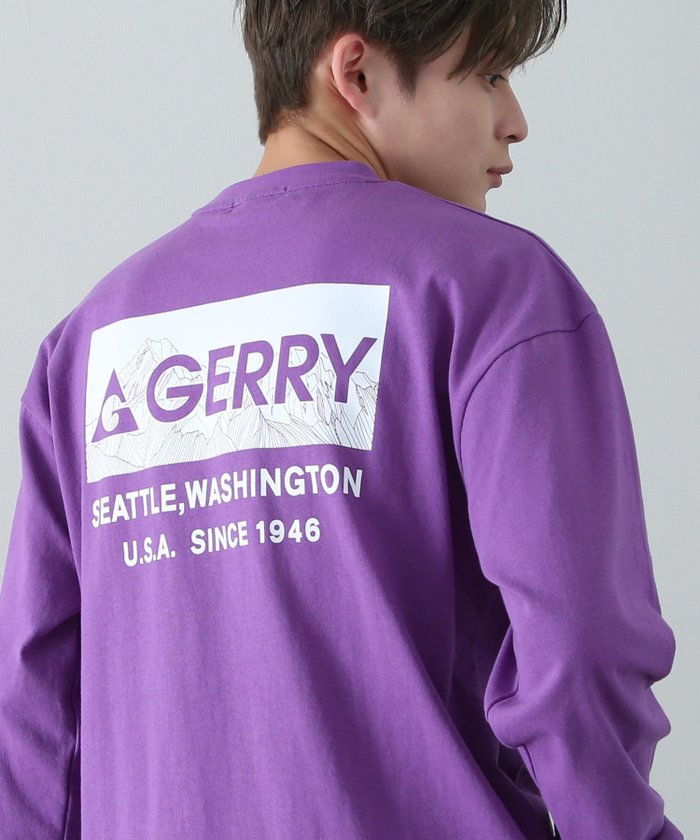 【その他のブランド/Other】のGERRY ジェリー 別注 マウンテン ボックスロゴ バックプリント 長袖Tシャツ インテリア・キッズ・メンズ・レディースファッション・服の通販 founy(ファニー) https://founy.com/ ファッション Fashion レディースファッション WOMEN トップス・カットソー Tops/Tshirt シャツ/ブラウス Shirts/Blouses ロング / Tシャツ T-Shirts バッグ Bag おすすめ Recommend アウトドア Outdoor アメリカン American イラスト Illustration カーゴパンツ Cargo Pants ショーツ Shorts シンプル Simple デニム Denim トレンド Trend プリント Print ボックス Box ワイド Wide 別注 Special Order 長袖 Long Sleeve |ID: prp329100004087495 ipo3291000000028899621