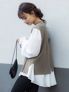 【コカ/COCA】のベストセットブラウス 人気、トレンドファッション・服の通販 founy(ファニー) ファッション Fashion レディースファッション WOMEN アウター Coat Outerwear トップス・カットソー Tops/Tshirt シャツ/ブラウス Shirts/Blouses ベスト/ジレ Gilets/Vests おすすめ Recommend クール Cool スリット Slit スリーブ Sleeve ベスト Vest ポケット Pocket thumbnail Grage|ID: prp329100004087579 ipo3291000000028066534