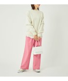 【その他のブランド/Other】のsize SHORT / TALLあり オルマイパンツ 裏起毛 ワイド -マシンウォッシャブル・ストレッチ・防シワ・帯電防止- LT.PINK|ID: prp329100004087649 ipo3291000000028849303