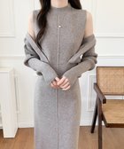 【その他のブランド/Other】のレイヤード風センターラインロングニットワンピース 人気、トレンドファッション・服の通販 founy(ファニー) ファッション Fashion レディースファッション WOMEN ワンピース Dress ニットワンピース Knit Dresses A/W・秋冬 Aw・Autumn/Winter・Fw・Fall-Winter おすすめ Recommend ショート Short ポケット Pocket thumbnail ベージュ|ID: prp329100004087858 ipo3291000000028701794