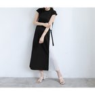 【ミニミニストア/miniministore】のワンピース サイドプリーツ ロング 夏 人気、トレンドファッション・服の通販 founy(ファニー) ファッション Fashion レディースファッション WOMEN ワンピース Dress S/S・春夏 Ss・Spring/Summer シンプル Simple プリーツ Pleats ロング Long エレガント 上品 Elegant 半袖 Short Sleeve 夏 Summer 春 Spring ビジネス 仕事 通勤 Business thumbnail ブラック|ID: prp329100004087861 ipo3291000000028864687