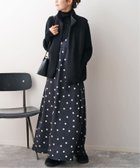 【スピック&スパン/Spick & Span】の≪WEB限定追加 ≫ドットフレアキャミワンピース 人気、トレンドファッション・服の通販 founy(ファニー) ファッション Fashion レディースファッション WOMEN ワンピース Dress キャミワンピース No Sleeve Dresses thumbnail ブラック A|ID: prp329100004087898 ipo3291000000028461605