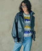 【レプシィム ローリーズファーム/LEPSIM LOWRYS FARM】のフェイクレザーブルゾン 人気、トレンドファッション・服の通販 founy(ファニー) ファッション Fashion レディースファッション WOMEN アウター Coat Outerwear ブルゾン Blouson/Jackets おすすめ Recommend ジップ Zip スウェット Sweat スタンド Stand フェイクレザー Faux Leather フロント Front ブルゾン Blouson ポケット Pocket 冬 Winter thumbnail ブラック09|ID: prp329100004088864 ipo3291000000028585250