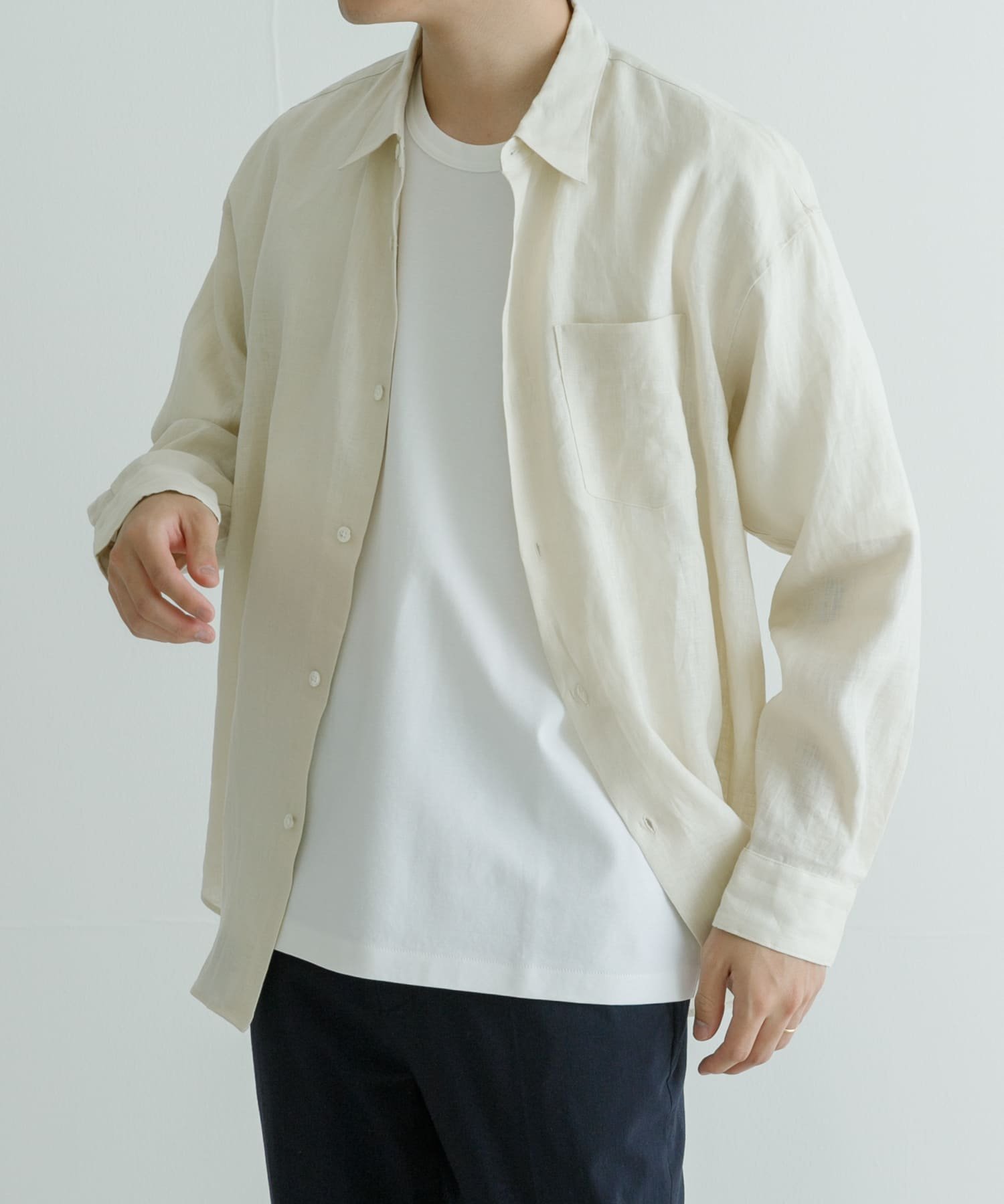 【アーバンリサーチ/URBAN RESEARCH / MEN】のLinenOverShirts 人気、トレンドファッション・服の通販 founy(ファニー) 　ファッション　Fashion　メンズファッション　MEN　2024年　2024　2024春夏・S/S　Ss,Spring/Summer,2024　S/S・春夏　Ss・Spring/Summer　ショルダー　Shoulder　ドロップ　Drop　パターン　Pattern　フランス　France　リネン　Linen　ルーズ　Loose　ワーク　Work　夏　Summer　 other-1|ID: prp329100004089039 ipo3291000000028342895