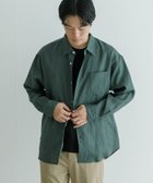 【アーバンリサーチ/URBAN RESEARCH / MEN】のLinenOverShirts 人気、トレンドファッション・服の通販 founy(ファニー) ファッション Fashion メンズファッション MEN 2024年 2024 2024春夏・S/S Ss,Spring/Summer,2024 S/S・春夏 Ss・Spring/Summer ショルダー Shoulder ドロップ Drop パターン Pattern フランス France リネン Linen ルーズ Loose ワーク Work 夏 Summer thumbnail GREEN|ID: prp329100004089039 ipo3291000000028342904