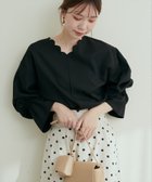 【ナチュラルクチュール/natural couture】の2WAYスカラップブラウス 人気、トレンドファッション・服の通販 founy(ファニー) ファッション Fashion レディースファッション WOMEN トップス・カットソー Tops/Tshirt シャツ/ブラウス Shirts/Blouses インナー Inner キャミワンピース Cami Dress サロペット Overalls シャーリング Shirring スカラップ Scalloped フェミニン Feminine ボトム Bottom おすすめ Recommend 2024年 2024 2024-2025秋冬・A/W Aw/Autumn/Winter/Fw/Fall/2024-2025 thumbnail ブラック|ID: prp329100004089065 ipo3291000000028903767