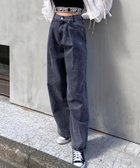 【イング/INGNI】のウエストタックデニムPT 人気、トレンドファッション・服の通販 founy(ファニー) ファッション Fashion レディースファッション WOMEN パンツ Pants 2024年 2024 2024春夏・S/S Ss,Spring/Summer,2024 S/S・春夏 Ss・Spring/Summer ショート Short シンプル Simple デニム Denim トレンド Trend ポケット Pocket ワイド Wide 夏 Summer 春 Spring thumbnail グレー|ID: prp329100004089515 ipo3291000000027692874