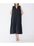 【ラシュッド/LASUD】のキュプラツイルティアードワンピース 人気、トレンドファッション・服の通販 founy(ファニー) ファッション Fashion レディースファッション WOMEN ワンピース Dress キュプラ Cupra ギャザー Gather スキッパー Skipper ヘムライン Hemline エレガント 上品 Elegant thumbnail ネイビー|ID: prp329100004089776 ipo3291000000028844071