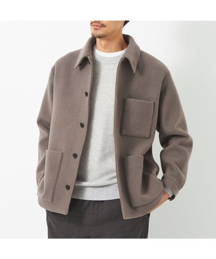 【その他のブランド/Other】のSENTDALE WOOL カバーオール インテリア・キッズ・メンズ・レディースファッション・服の通販 founy(ファニー) https://founy.com/ ファッション Fashion メンズファッション MEN おすすめ Recommend スペシャル Special センター Center パッチ Patch ポケット Pocket メルトン Melton リラックス Relax エレガント 上品 Elegant |ID: prp329100004090079 ipo3291000000028661472