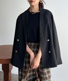 【シェトワ/Chez toi】のGLDボタンテーラードジャケット 人気、トレンドファッション・服の通販 founy(ファニー) ファッション Fashion レディースファッション WOMEN アウター Coat Outerwear ジャケット Jackets テーラードジャケット Tailored Jackets おすすめ Recommend シンプル Simple ジャケット Jacket セレモニー Ceremony ダブル Double デニム Denim フロント Front プチプライス・低価格 Affordable ベーシック Basic ビジネス 仕事 通勤 Business thumbnail ブラック|ID: prp329100004090213 ipo3291000000028715087