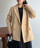 【シェトワ/Chez toi】のGLDボタンテーラードジャケット 人気、トレンドファッション・服の通販 founy(ファニー) ファッション Fashion レディースファッション WOMEN アウター Coat Outerwear ジャケット Jackets テーラードジャケット Tailored Jackets おすすめ Recommend シンプル Simple ジャケット Jacket セレモニー Ceremony ダブル Double デニム Denim フロント Front プチプライス・低価格 Affordable ベーシック Basic ビジネス 仕事 通勤 Business thumbnail ベージュ|ID: prp329100004090213 ipo3291000000028715089