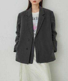 【センスオブプレイス/SENSE OF PLACE by URBAN RESEARCH】の2WAYルーズテーラードジャケット 人気、トレンドファッション・服の通販 founy(ファニー) ファッション Fashion レディースファッション WOMEN アウター Coat Outerwear ジャケット Jackets テーラードジャケット Tailored Jackets 2024年 2024 2024-2025秋冬・A/W Aw/Autumn/Winter/Fw/Fall/2024-2025 A/W・秋冬 Aw・Autumn/Winter・Fw・Fall-Winter 冬 Winter インナー Inner スタイリッシュ Stylish トレンド Trend 今季 This Season |ID:prp329100004090242