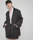 【アダム エ ロペ/ADAM ET ROPE'】のツイードシングルジャケット 人気、トレンドファッション・服の通販 founy(ファニー) ファッション Fashion レディースファッション WOMEN アウター Coat Outerwear ジャケット Jackets 2025年 2025 A/W・秋冬 Aw・Autumn/Winter・Fw・Fall-Winter クラシック Classic ジャケット Jacket スラックス Slacks セットアップ Set Up ツイード Tweed デニム Denim パッチ Patch ベーシック Basic ボトム Bottom ポケット Pocket ミニスカート Mini Skirt thumbnail ブラック系(03)|ID: prp329100004090279 ipo3291000000028884038