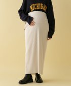 【その他のブランド/Other】の【産前・産後対応】マタニティ/リブナロースカート オフホワイト05|ID: prp329100004090835 ipo3291000000031935307