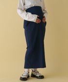 【その他のブランド/Other】の【産前・産後対応】マタニティ/リブナロースカート ネイビー88|ID: prp329100004090835 ipo3291000000031935313