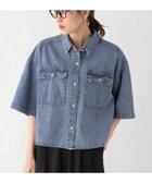 【グローバルワーク/GLOBAL WORK】のGOODデニムクロップドシャツ5分袖/117788 人気、トレンドファッション・服の通販 founy(ファニー) ファッション Fashion レディースファッション WOMEN トップス・カットソー Tops/Tshirt シャツ/ブラウス Shirts/Blouses クロップド Cropped デニム Denim トレンド Trend フェミニン Feminine ボックス Box ボトム Bottom レギュラー Regular ワイド Wide thumbnail ライトブルー83|ID: prp329100004090901 ipo3291000000027708798