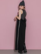 【コカ/COCA】のラインキャミワンピース 人気、トレンドファッション・服の通販 founy(ファニー) ファッション Fashion レディースファッション WOMEN ワンピース Dress キャミワンピース No Sleeve Dresses インナー Inner キャミワンピース Cami Dress シンプル Simple ポケット Pocket ロング Long thumbnail Black|ID: prp329100004091310 ipo3291000000027711045