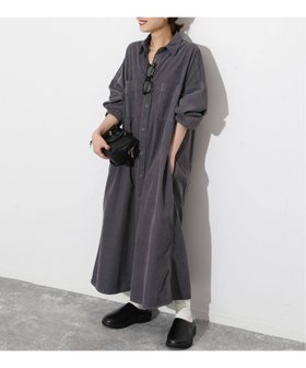 【スローブ イエナ/SLOBE IENA】のコールシャツワンピース 人気、トレンドファッション・服の通販 founy(ファニー) ファッション Fashion レディースファッション WOMEN ワンピース Dress シャツワンピース Shirt Dresses 2024年 2024 2024-2025秋冬・A/W Aw/Autumn/Winter/Fw/Fall/2024-2025 コーデュロイ Corduroy シューズ Shoes シンプル Simple トレンド Trend ビンテージ Vintage ポケット Pocket |ID:prp329100004091356