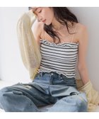 【ローリーズファーム/LOWRYS FARM】のスタイルUPシャーリングキャミ 人気、トレンドファッション・服の通販 founy(ファニー) ファッション Fashion レディースファッション WOMEN トップス・カットソー Tops/Tshirt キャミソール / ノースリーブ No Sleeves おすすめ Recommend インナー Inner キャミ Cami キャミソール Camisole シャーリング Shirring フィット Fit ラップ Wrap 羽織 Haori thumbnail ボーダー10|ID: prp329100004091533 ipo3291000000027928341