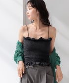 【ローリーズファーム/LOWRYS FARM】のスタイルUPシャーリングキャミ 人気、トレンドファッション・服の通販 founy(ファニー) ファッション Fashion レディースファッション WOMEN トップス・カットソー Tops/Tshirt キャミソール / ノースリーブ No Sleeves おすすめ Recommend インナー Inner キャミ Cami キャミソール Camisole シャーリング Shirring フィット Fit ラップ Wrap 羽織 Haori thumbnail ブラック09|ID: prp329100004091533 ipo3291000000027928343