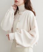 【ナチュラルクチュール/natural couture】の金釦ノーカラーダンボールブルゾン 人気、トレンドファッション・服の通販 founy(ファニー) ファッション Fashion レディースファッション WOMEN アウター Coat Outerwear ブルゾン Blouson/Jackets 2024年 2024 2024-2025秋冬・A/W Aw/Autumn/Winter/Fw/Fall/2024-2025 インナー Inner スラックス Slacks デニム Denim バランス Balance ブルゾン Blouson ポケット Pocket マーメイド Mermaid ミドル Middle エレガント 上品 Elegant thumbnail オフホワイト|ID: prp329100004091655 ipo3291000000028677769